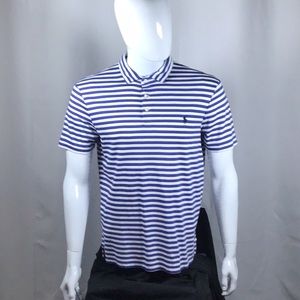 Ralph Lauren Polo, Classic Medium, Blue/ White stripes.